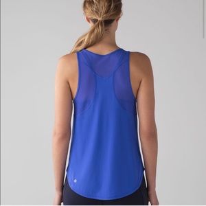 Lululemon sculpt tank blue 6